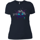 T-Shirts Midnight Navy / X-Small Abstract Cheshire Women's Premium T-Shirt