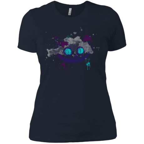 T-Shirts Midnight Navy / X-Small Abstract Cheshire Women's Premium T-Shirt