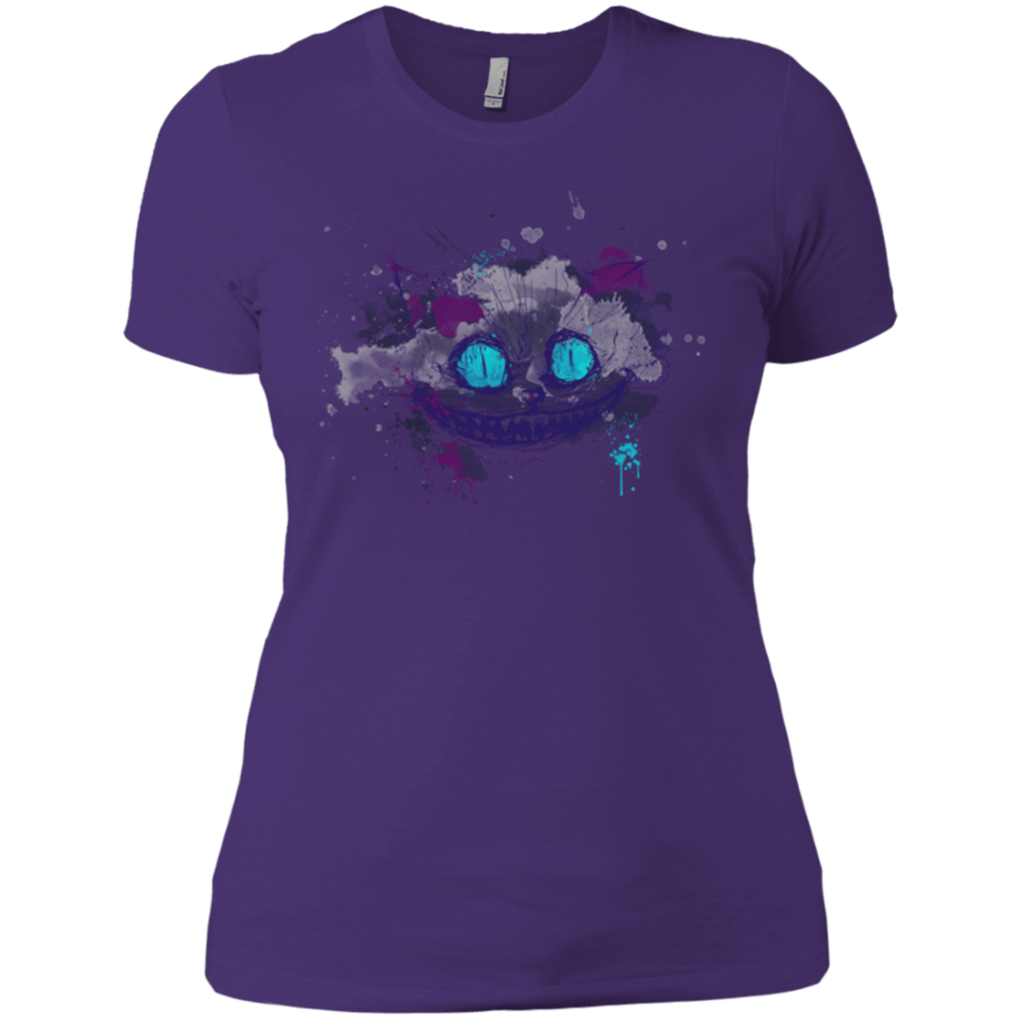 T-Shirts Purple / X-Small Abstract Cheshire Women's Premium T-Shirt