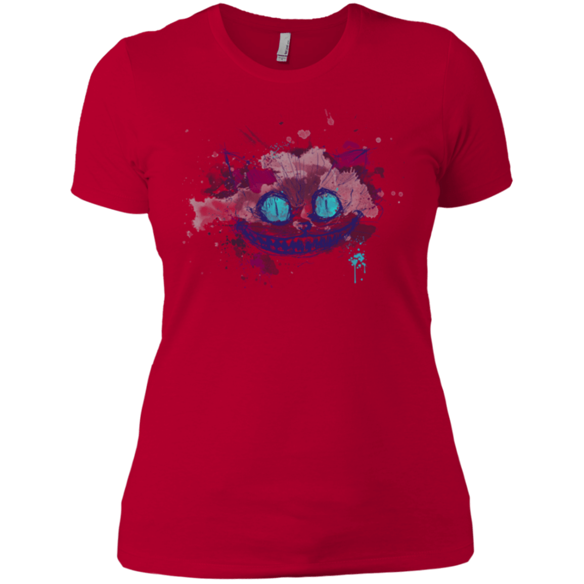 T-Shirts Red / X-Small Abstract Cheshire Women's Premium T-Shirt