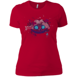 T-Shirts Red / X-Small Abstract Cheshire Women's Premium T-Shirt