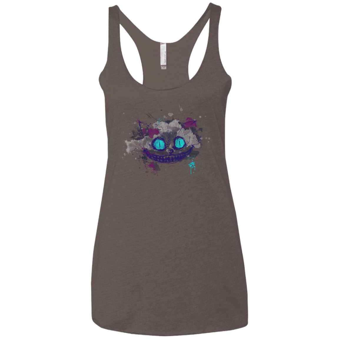 T-Shirts Macchiato / X-Small Abstract Cheshire Women's Triblend Racerback Tank