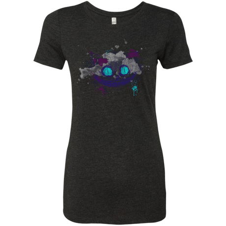 T-Shirts Vintage Black / Small Abstract Cheshire Women's Triblend T-Shirt