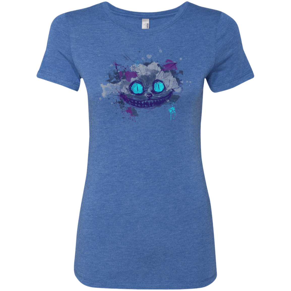 T-Shirts Vintage Royal / Small Abstract Cheshire Women's Triblend T-Shirt