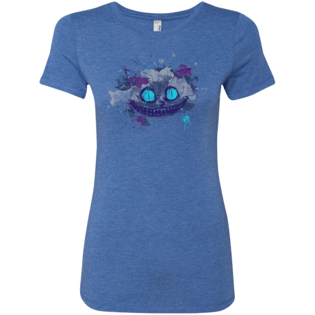 T-Shirts Vintage Royal / Small Abstract Cheshire Women's Triblend T-Shirt