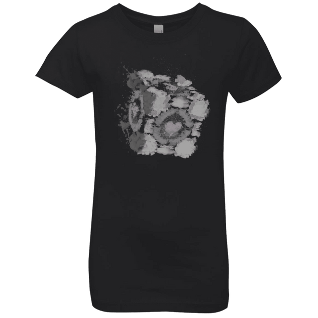 T-Shirts Black / YXS Abstract Cube Girls Premium T-Shirt