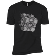 T-Shirts Black / X-Small Abstract Cube Men's Premium T-Shirt