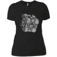 T-Shirts Black / X-Small Abstract Cube Women's Premium T-Shirt