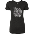 T-Shirts Vintage Black / Small Abstract Cube Women's Triblend T-Shirt