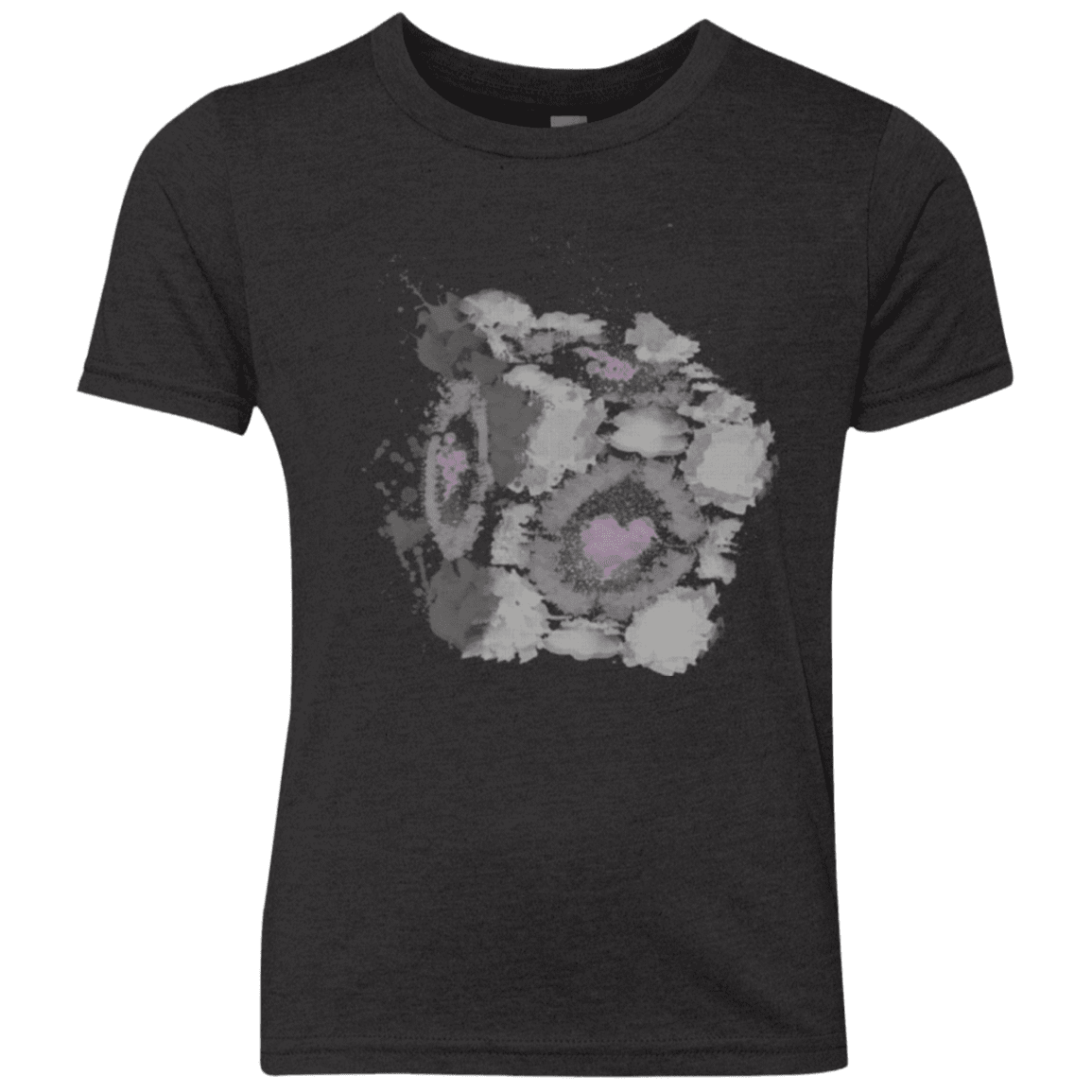 T-Shirts Vintage Black / YXS Abstract Cube Youth Triblend T-Shirt