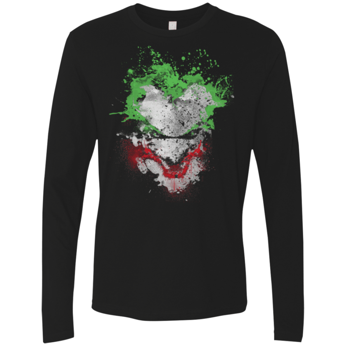 T-Shirts Black / Small Abstract Hilarious Men's Premium Long Sleeve