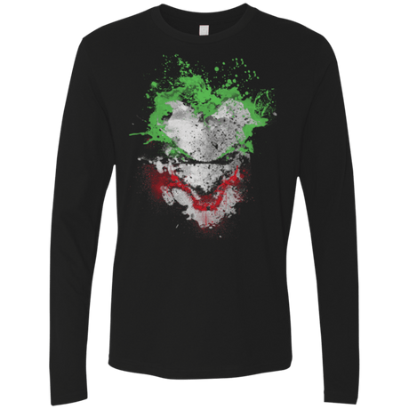 T-Shirts Black / Small Abstract Hilarious Men's Premium Long Sleeve