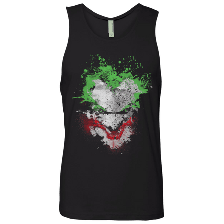 T-Shirts Black / Small Abstract Hilarious Men's Premium Tank Top