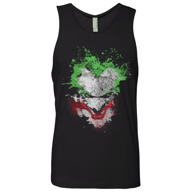 T-Shirts Black / Small Abstract Hilarious Men's Premium Tank Top