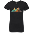 T-Shirts Black / YXS Abstract Range Girls Premium T-Shirt