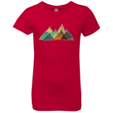 T-Shirts Red / YXS Abstract Range Girls Premium T-Shirt