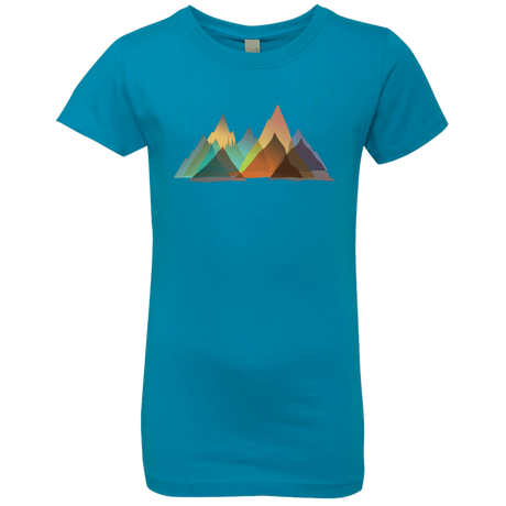 T-Shirts Turquoise / YXS Abstract Range Girls Premium T-Shirt