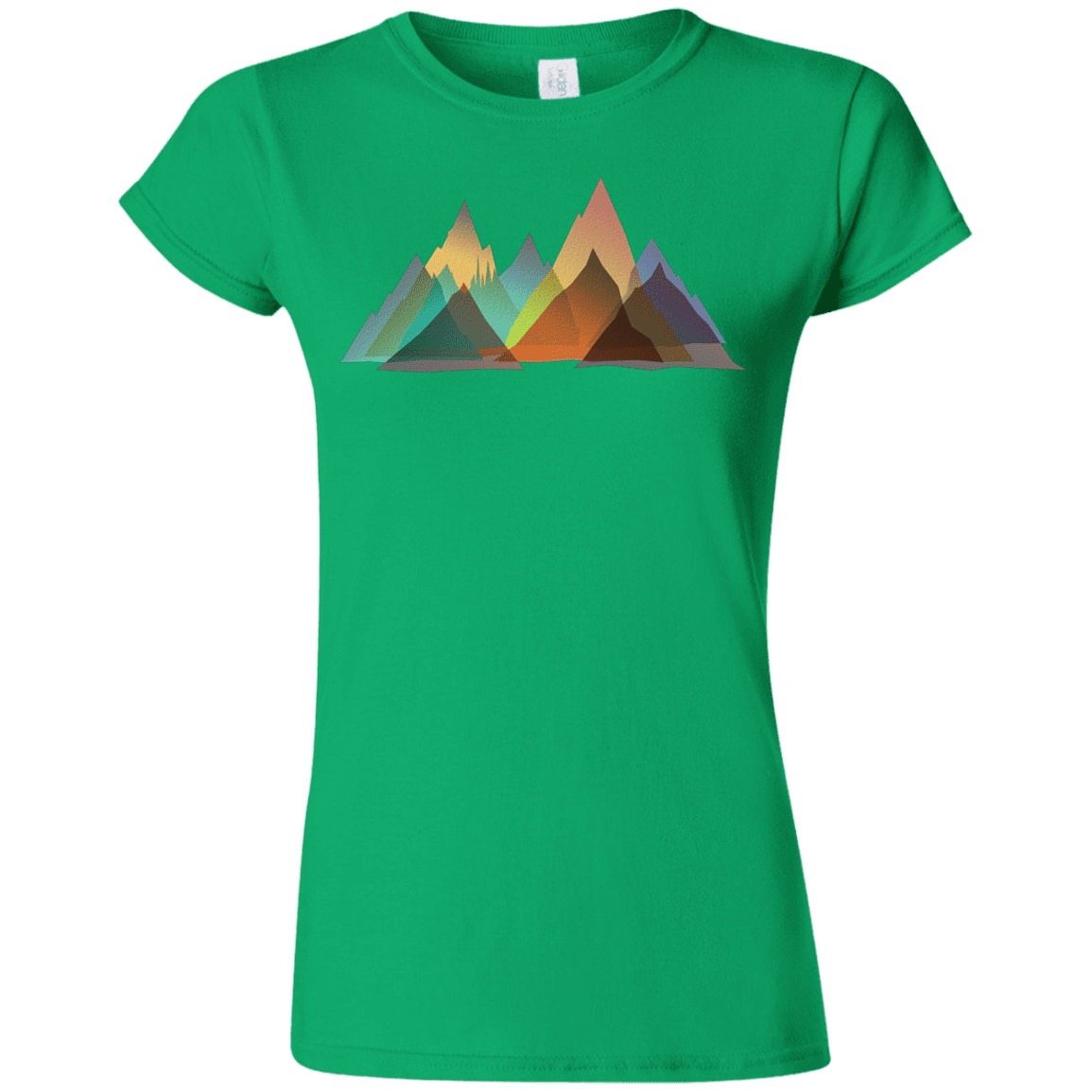 T-Shirts Irish Green / S Abstract Range Junior Slimmer-Fit T-Shirt