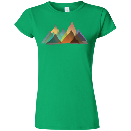 T-Shirts Irish Green / S Abstract Range Junior Slimmer-Fit T-Shirt