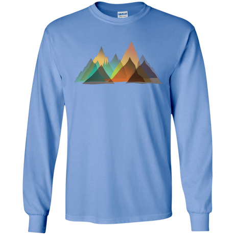 T-Shirts Carolina Blue / S Abstract Range Men's Long Sleeve T-Shirt