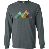 T-Shirts Dark Heather / S Abstract Range Men's Long Sleeve T-Shirt