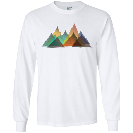 T-Shirts White / S Abstract Range Men's Long Sleeve T-Shirt