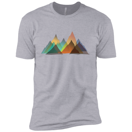 T-Shirts Heather Grey / X-Small Abstract Range Men's Premium T-Shirt