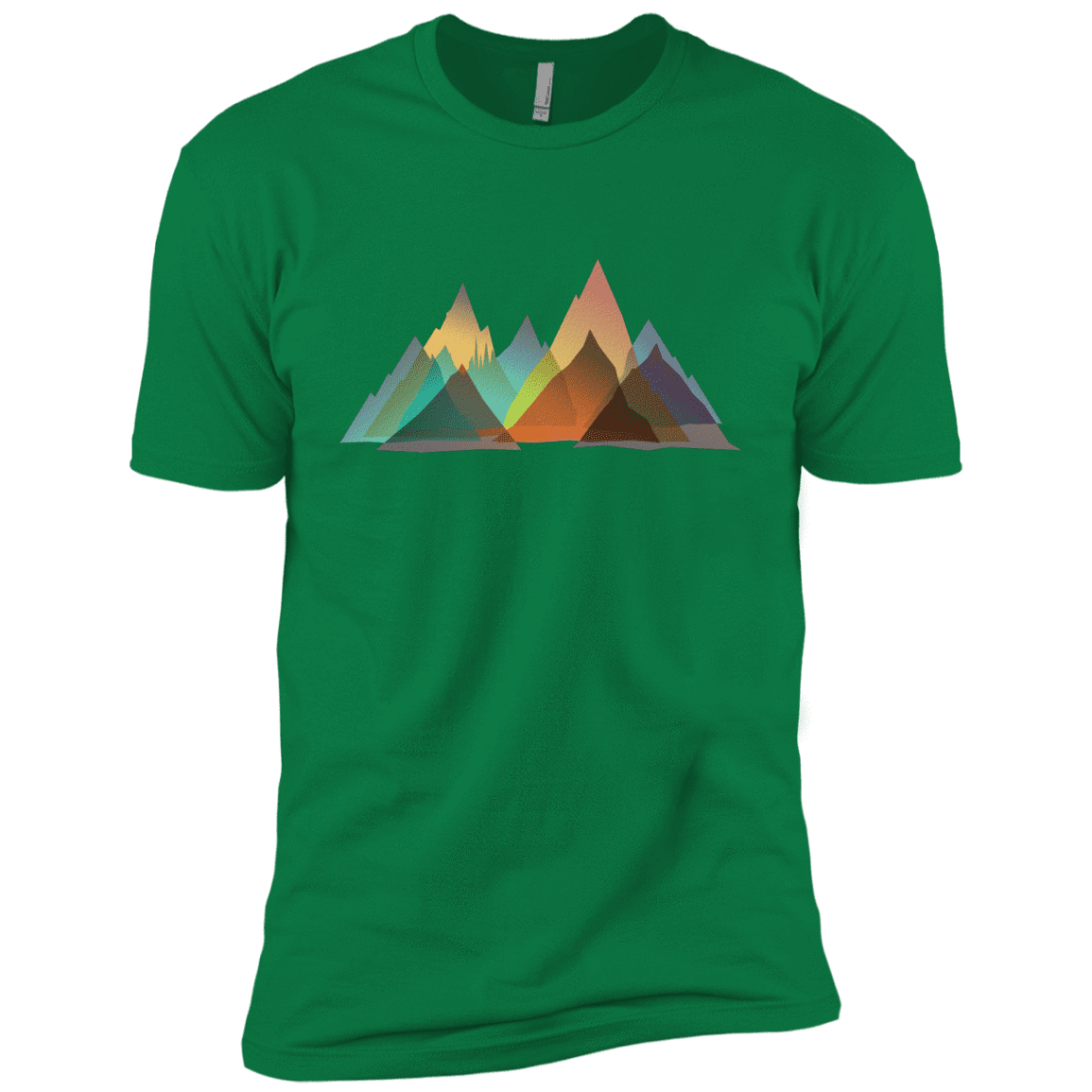 T-Shirts Kelly Green / X-Small Abstract Range Men's Premium T-Shirt