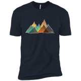 T-Shirts Midnight Navy / X-Small Abstract Range Men's Premium T-Shirt