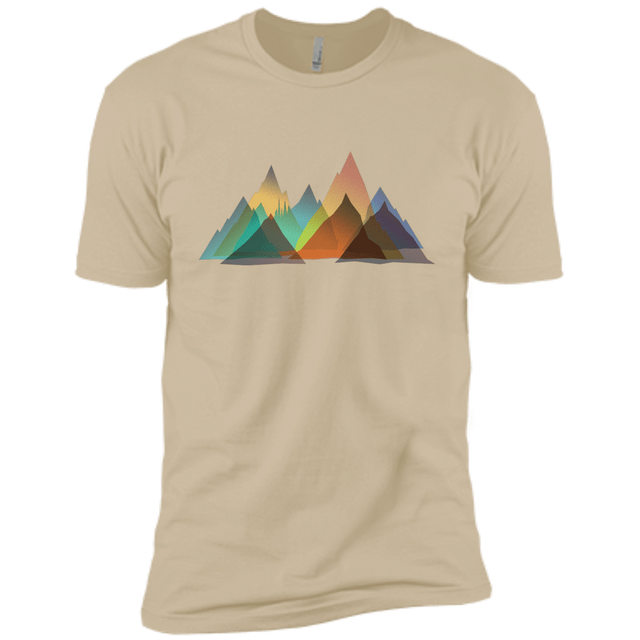 T-Shirts Sand / X-Small Abstract Range Men's Premium T-Shirt