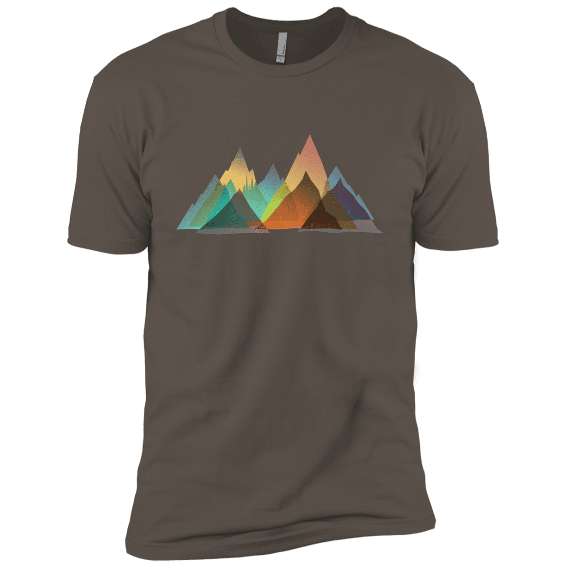 T-Shirts Warm Grey / X-Small Abstract Range Men's Premium T-Shirt