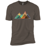 T-Shirts Warm Grey / X-Small Abstract Range Men's Premium T-Shirt