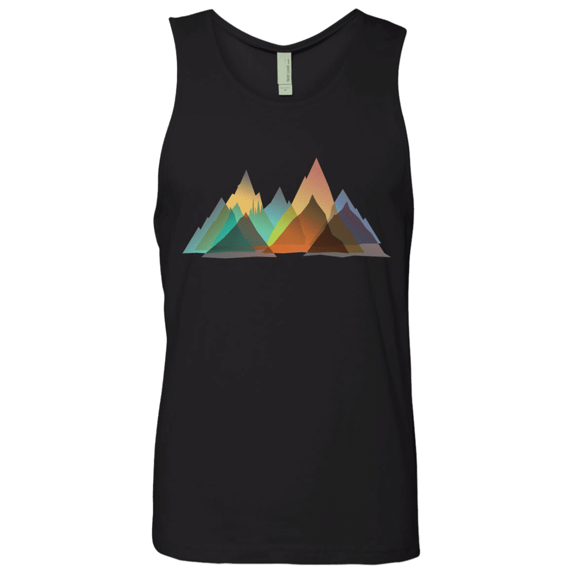 T-Shirts Black / S Abstract Range Men's Premium Tank Top