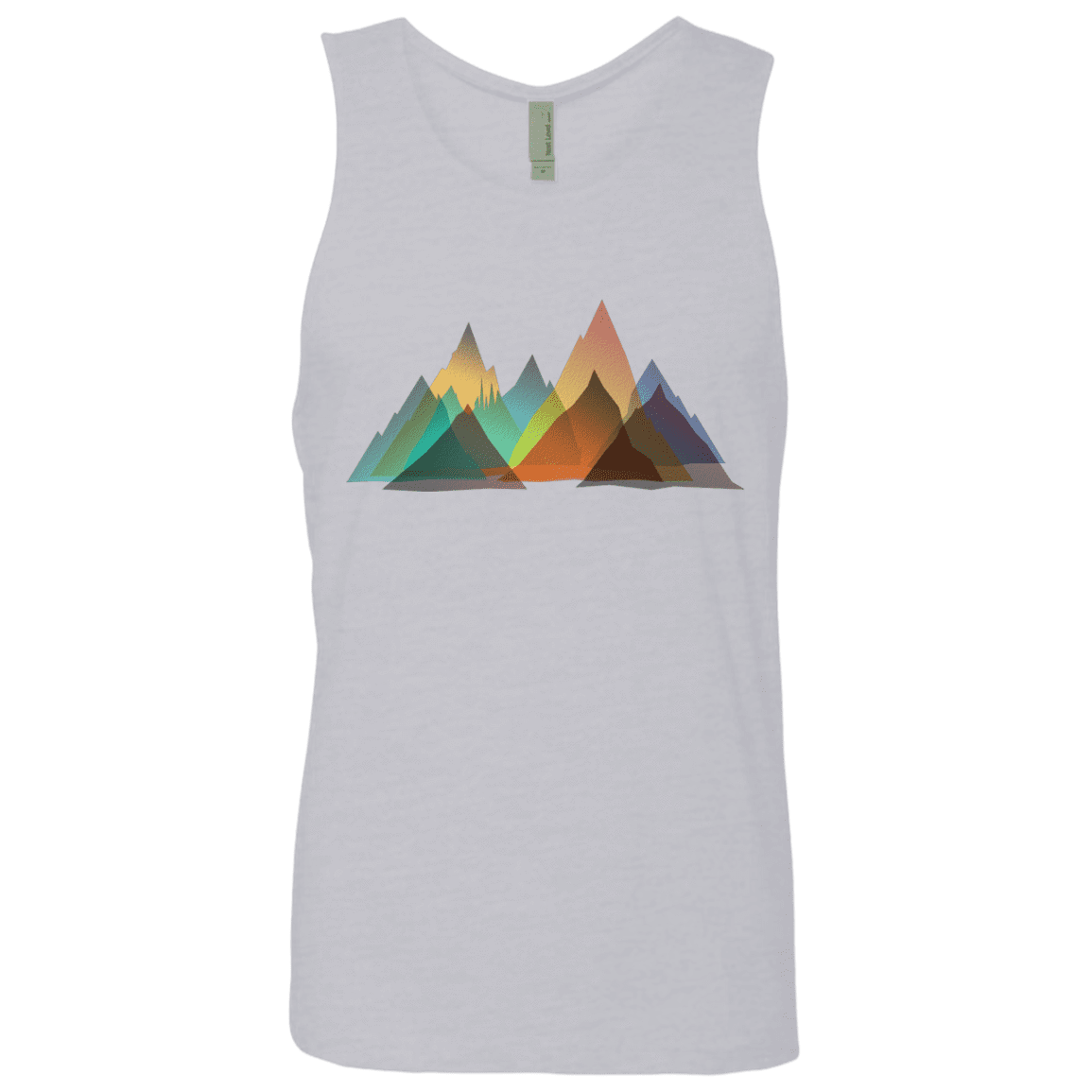 T-Shirts Heather Grey / S Abstract Range Men's Premium Tank Top