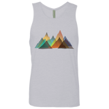 T-Shirts Heather Grey / S Abstract Range Men's Premium Tank Top