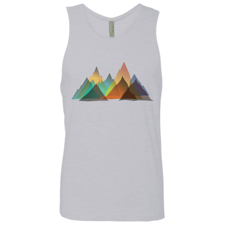 T-Shirts Heather Grey / S Abstract Range Men's Premium Tank Top