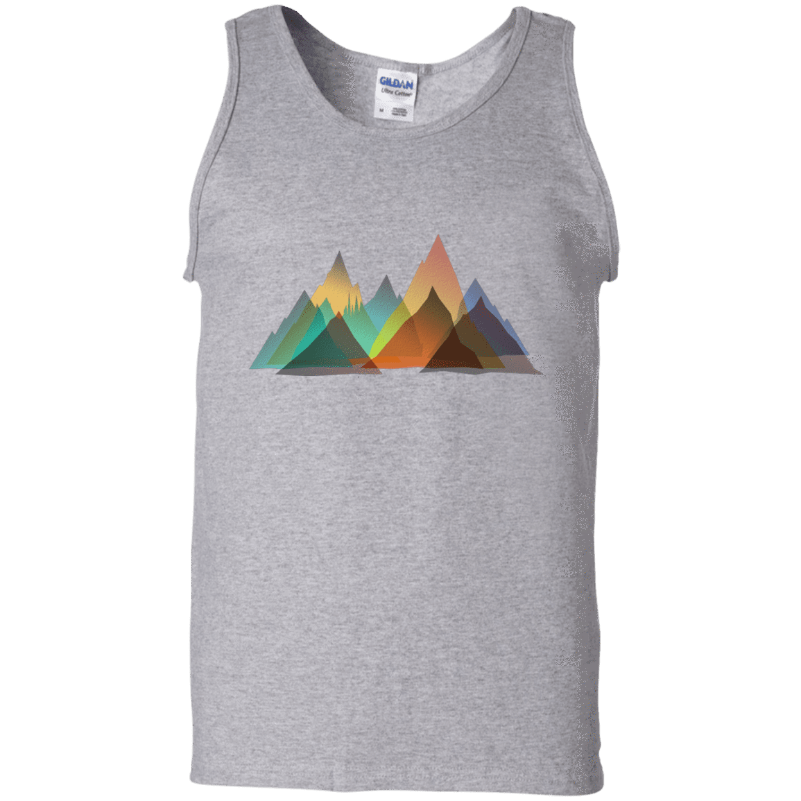 T-Shirts Sport Grey / S Abstract Range Men's Tank Top