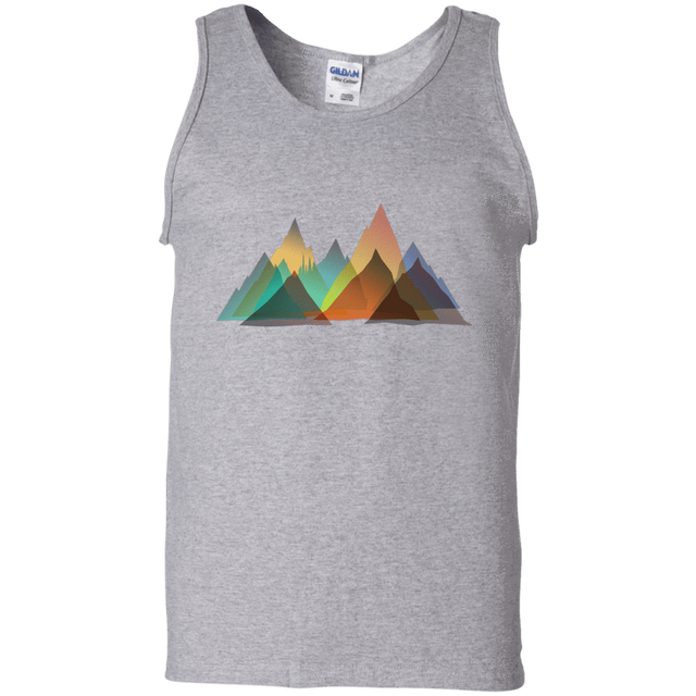 T-Shirts Sport Grey / S Abstract Range Men's Tank Top