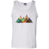 T-Shirts White / S Abstract Range Men's Tank Top