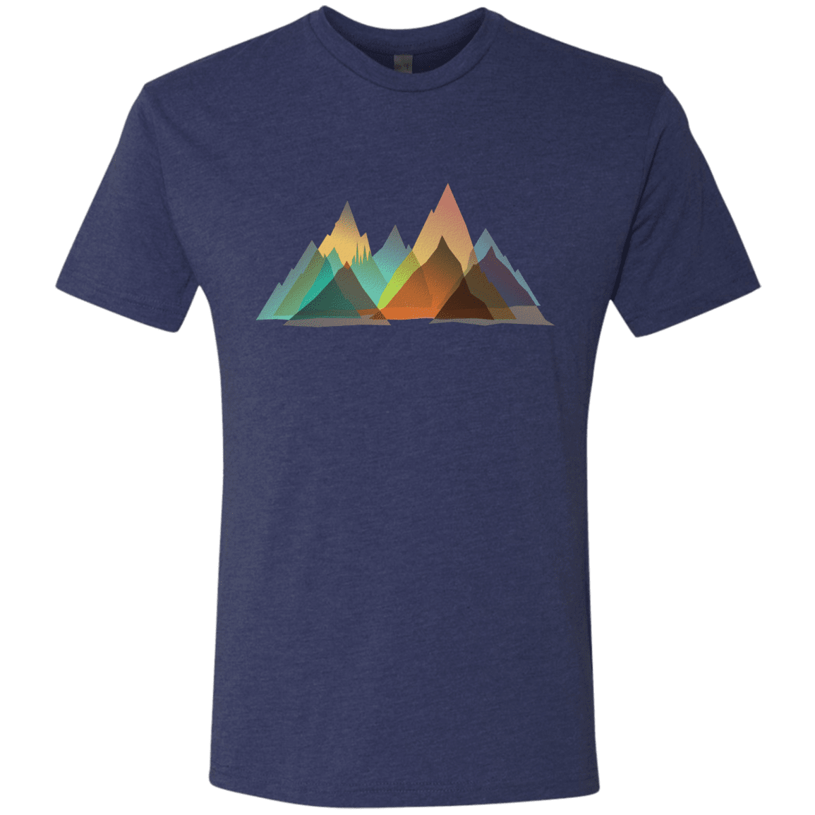 T-Shirts Vintage Navy / S Abstract Range Men's Triblend T-Shirt