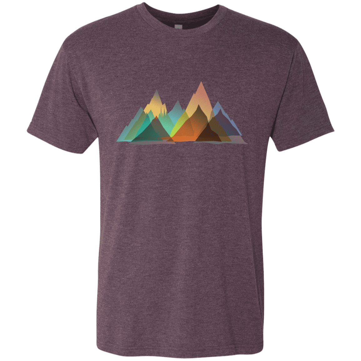 T-Shirts Vintage Purple / S Abstract Range Men's Triblend T-Shirt