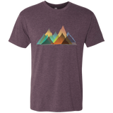 T-Shirts Vintage Purple / S Abstract Range Men's Triblend T-Shirt
