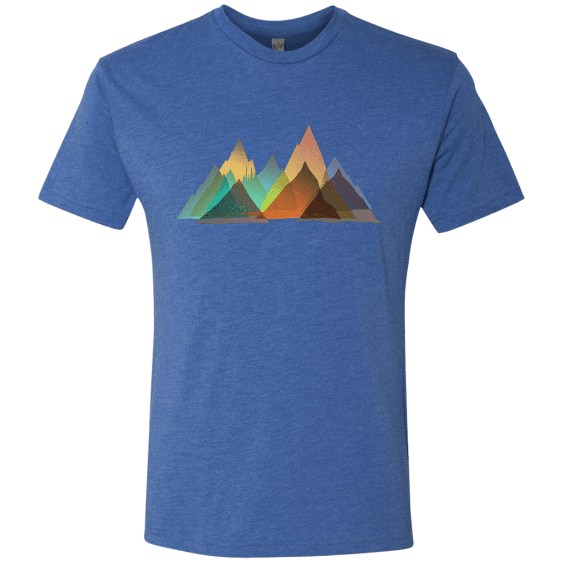 T-Shirts Vintage Royal / S Abstract Range Men's Triblend T-Shirt