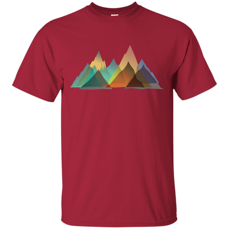 T-Shirts Cardinal / S Abstract Range T-Shirt