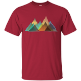 T-Shirts Cardinal / S Abstract Range T-Shirt