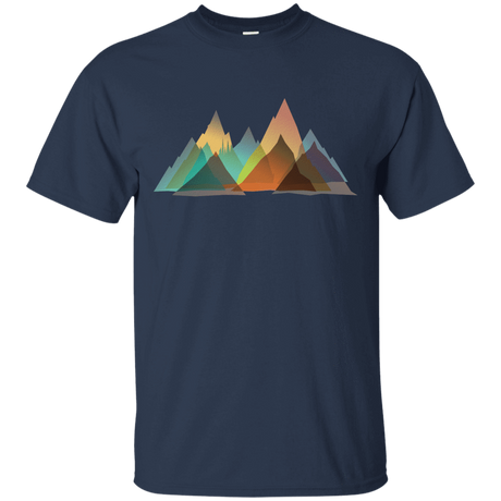 T-Shirts Navy / S Abstract Range T-Shirt