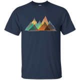 T-Shirts Navy / S Abstract Range T-Shirt