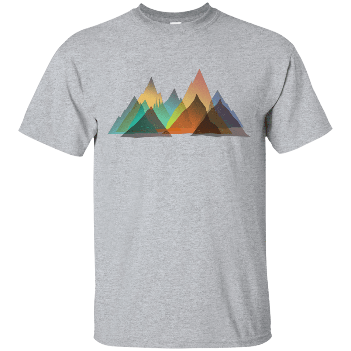 T-Shirts Sport Grey / S Abstract Range T-Shirt