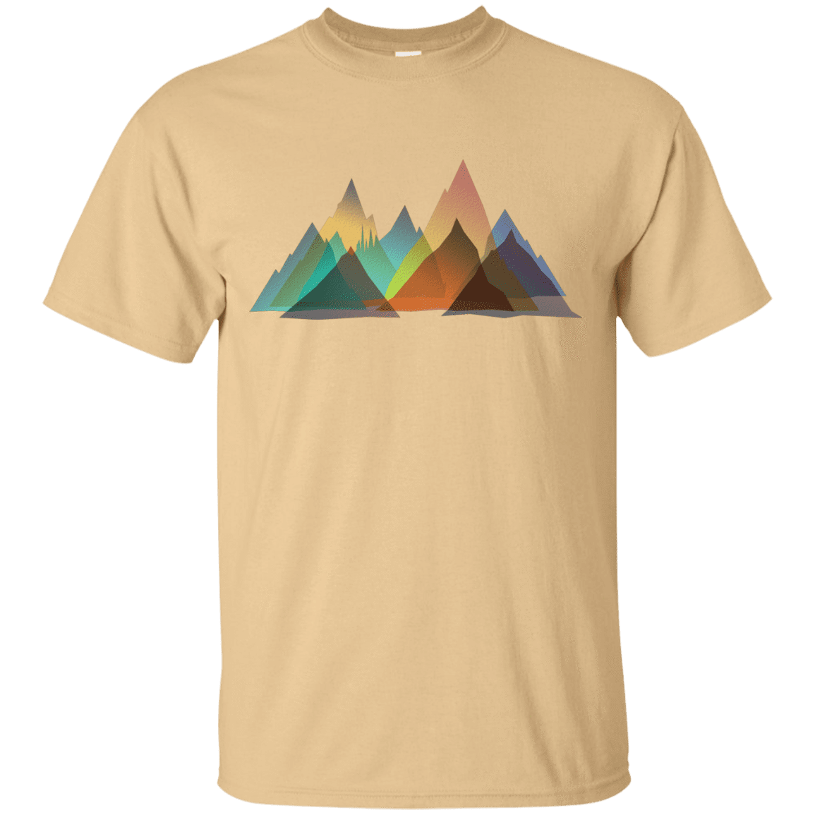 T-Shirts Vegas Gold / S Abstract Range T-Shirt