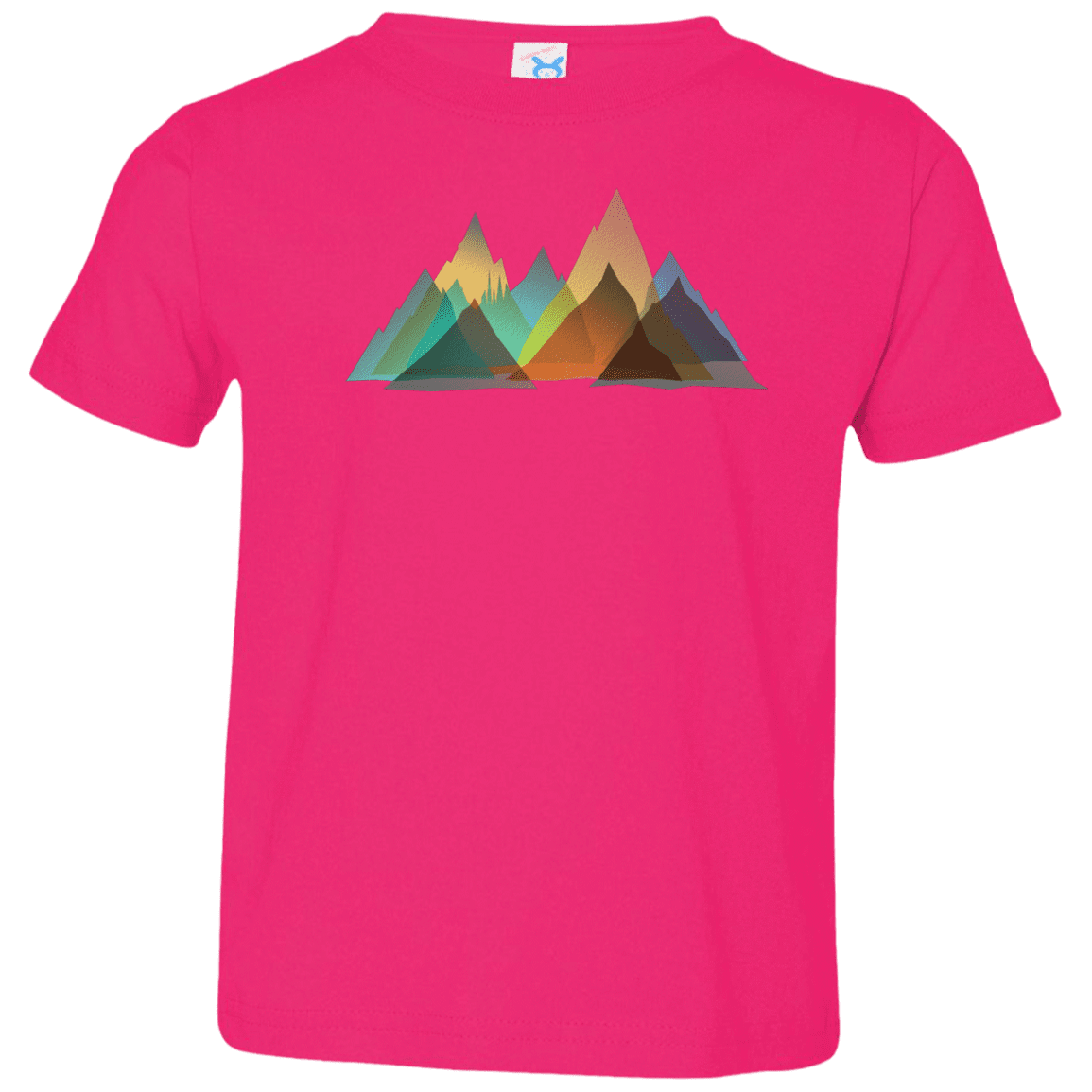 T-Shirts Hot Pink / 2T Abstract Range Toddler Premium T-Shirt